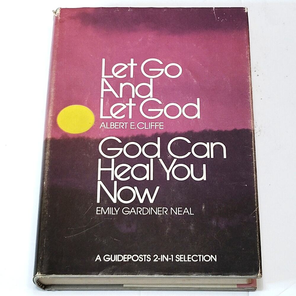 Let Go & Let God / God Can Heal You Now 2-in-1 Guideposts Vintage Hardcover